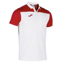 Koszulka polo do tenisa męska Joma Hobby II. Białe koszulki polo Joma, m, bez wzorów, bez kołnierzyka, bez ramiączek. W wyprzedaży za 130.75 zł.
