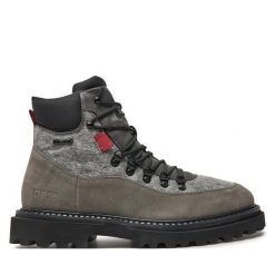 Trapery Big Star Shoes. Szare trapery BIG STAR SHOES, bez zapięcia. Za 499.99 zł.