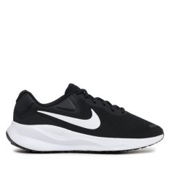 Buty do biegania Nike. Czarne buty do biegania Nike, bez wzorów, bez zapięcia, do biegania, nike revolution. Za 229.99 zł.
