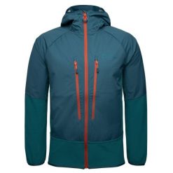 Kurtka softshell męska Jack Wolfskin Alpspitze Hoody. Niebieskie kurtki Jack Wolfskin, m, bez wzorów, z softshellu, bez kaptura. Za 499.99 zł.