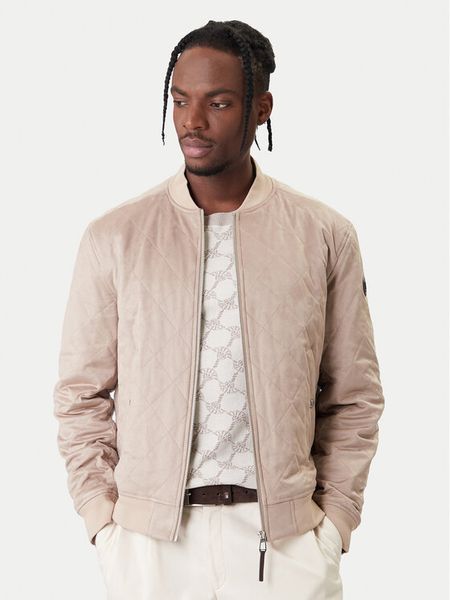 JOOP! Kurtka bomber 352Ronan 10100413 30101422 Brązowy Regular Fit. Brązowe kurtki JOOP!, m, bez wzorów, z syntetyku, bez kaptura. Za 1,269.00 zł.