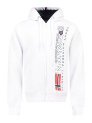 Geographical Norway Bluza "Fogora" w kolorze białym rozmiar: L. Białe bluzy Geographical Norway, l, bez wzorów, bez kaptura. Za 130.50 zł.