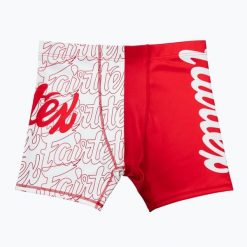 Spodenki treningowe Fairtex Vale Tudo CP4. Czerwone krótkie spodenki sportowe FAIRTEX, l, bez wzorów, z materiału. Za 309.99 zł.