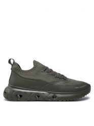 KARL LAGERFELD Sneakersy KL54616 Khaki. Brązowe buty sportowe casual KARL LAGERFELD, bez wzorów, z materiału, bez zapięcia. Za 679.99 zł.