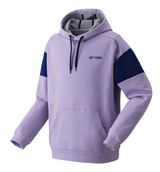 Bluza tenisowa męska Yonex Sweat Hoodie. Fioletowe bluzy z kapturem YONEX, m, bez wzorów, z bawełny, z kapturem. Za 379.00 zł.