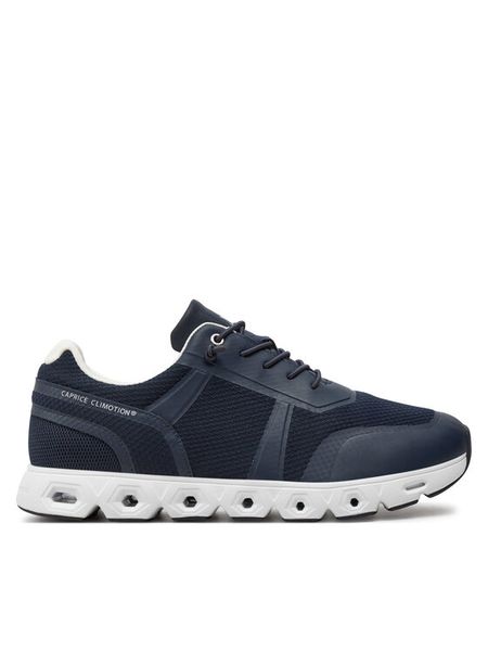 Caprice Sneakersy 9-13615-43 Granatowy. Niebieskie buty sportowe casual Caprice, bez wzorów, z meshu, bez zapięcia. Za 208.99 zł.