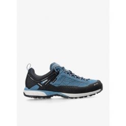 Buty turystyczne męskie Meindl Top Trail GTX. Niebieskie buty trekkingowe MEINDL, bez wzorów, bez zapięcia, trekkingowe. Za 849.99 zł.