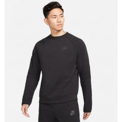 Bluza Sportowa Męska Nike Side Pockets. Czarne bluzy bez kaptura Nike, m, bez wzorów, bez kaptura. Za 281.60 zł.