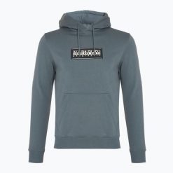 Bluza męska Napapijri B-Suze H. Szare bluzy Napapijri, m, bez wzorów, bez kaptura. W wyprzedaży za 244.50 zł.