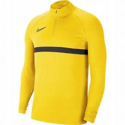 Męska Koszulka Academy 21 DriFIT Quarter Zip Drill Top. Brązowe bluzy Nike, m, bez wzorów, bez kaptura. Za 165.99 zł.