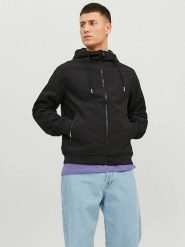 Jack & Jones Kurtka przejściowa w kolorze czarnym rozmiar: XL. Czarne kurtki Jack & Jones, xl, bez wzorów, bez kaptura. Za 120.93 zł.