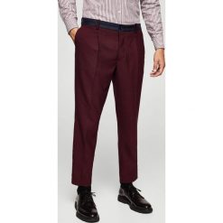 Mango Man - Spodnie Damien. Eleganckie spodnie marki Mango Man. W wyprzedaży za 99.90 zł.
