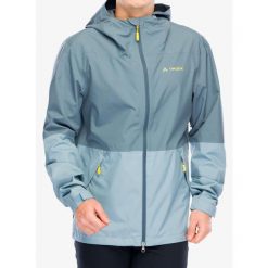 Kurtka przeciwdeszczowa męska Vaude Neyland 2.5L Jacket. Zielone kurtki Vaude, l, bez wzorów, z softshellu, bez kaptura. Za 513.99 zł.
