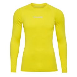 Dżersej z długim rękawem Hummel BL Performance. Czarne bluzki z długim rękawem Hummel, bez wzorów, z dżerseju, bez kołnierzyka, bez ramiączek. Za 211.50 zł.