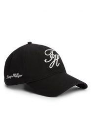 Tommy Hilfiger Czapka z daszkiem Logo Embroidery Baseball Cap AM0AM14120 Czarny. Czarne czapki z daszkiem Tommy Hilfiger, bez wzorów, z bawełny. Za 209.99 zł.