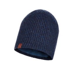Czapka zimowa Buff Knitted & Fleece Hat. Niebieskie czapki zimowe Buff, bez wzorów. Za 149.90 zł.