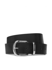 Jack&Jones Pasek Męski Jacwestern 12277530 Czarny. Czarne paski Jack&Jones, bez wzorów, ze skóry. Za 89.99 zł.