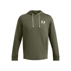 Bluza z kapturem Under Armour Rival Terry LC. Białe bluzy Under Armour, bez wzorów, z kapturem. Za 294.50 zł.