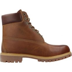 Buty Timberland Model Premium 6. Brązowe buty turystyczne Timberland, bez wzorów, z materiału, bez zapięcia, trekkingowe, primaloft. Za 978.90 zł.