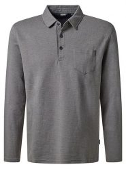 Pioneer Koszulka polo w kolorze szarym rozmiar: L. Szare koszulki polo PIONEER, l, bez wzorów, z bawełny, bez kołnierzyka, bez ramiączek. Za 82.95 zł.