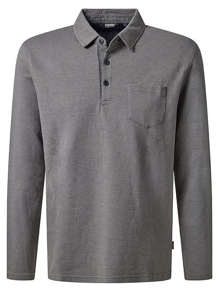 Pioneer Koszulka polo w kolorze szarym rozmiar: L. Szare koszulki polo PIONEER, l, bez wzorów, z bawełny, bez kołnierzyka, bez ramiączek. Za 82.95 zł.