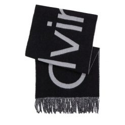Szalik Calvin Klein. Szare szaliki CALVIN KLEIN, bez wzorów. Za 369.99 zł.
