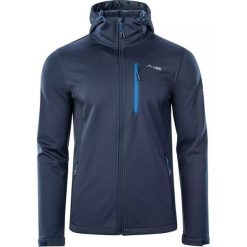 Kurtka softshell męska Elbrus Ifaro Polartec. Niebieskie kurtki ELBRUS, m, bez wzorów, z softshellu, bez kaptura. Za 714.31 zł.