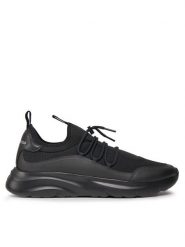KARL LAGERFELD Sneakersy KL53615 Czarny. Czarne buty sportowe casual KARL LAGERFELD, bez wzorów, z materiału, bez zapięcia. Za 569.99 zł.