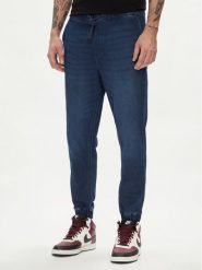 Jack&Jones Joggery Gordon 12249152 Granatowy Tapered Fit. Niebieskie joggery i bojówki Jack&Jones, m, bez wzorów, z bawełny. Za 294.99 zł.