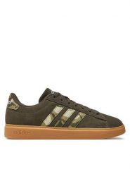 Adidas Sneakersy Grand Court 2.0 IH7768 Brązowy. Brązowe buty sportowe casual Adidas, bez wzorów, ze skóry, bez zapięcia. Za 259.99 zł.
