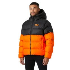 Kurtka z kapturem Helly Hansen Active. Brązowe kurtki Helly Hansen, m, bez wzorów, z puchu, z kapturem. W wyprzedaży za 885.50 zł.