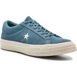 Tenisówki CONVERSE - One Star Ox 163190C Celestial Teal/Celestial Teal. Niebieskie trampki Converse, m, bez wzorów, bez zapięcia. W wyprzedaży za 249.00 zł.