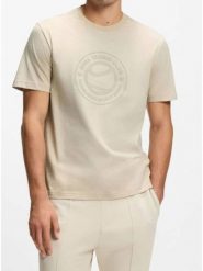 Hugo Boss Underwear Koszulka w kolorze beżowym rozmiar: L. Brązowe bezrękawniki Hugo Boss Underwear, l, bez wzorów, z bawełny, bez kołnierzyka, bez ramiączek. Za 259.95 zł.