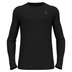 Bluza termoaktywna męska Odlo Merino 260 BL Top Crew Neck LS. Czerwone bielizna termoaktywna ODLO, l, bez wzorów, bez ramiączek, trekkingowe. Za 366.99 zł.