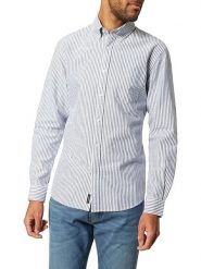 Pierre Cardin Koszula w kolorze niebiesko-białym rozmiar: XXL. Białe koszule Pierre Cardin, xxl, bez wzorów, z bawełny, bez kołnierzyka, bez ramiączek. Za 97.45 zł.