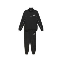 Męski dres z wypustką PUMA Black. Brązowe komplety dresowe Puma, m, bez wzorów, z dresówki, bez ramiączek. W wyprzedaży za 227.10 zł.