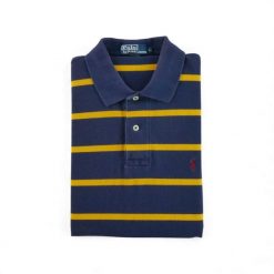 Second life - Krótki rękaw męskiego polo - Stan bardzo dobry. Niebieskie koszulki polo RALPH LAUREN, m, bez wzorów, bez kołnierzyka, bez ramiączek, na golfa. Za 114.17 zł.