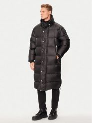 MICHAEL Michael Kors Kurtka puchowa UF4208I3SB Czarny Relaxed Fit. Czarne kurtki MICHAEL Michael Kors, m, bez wzorów, z puchu, bez kaptura. Za 2,159.00 zł.
