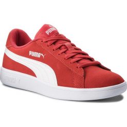 Sneakersy PUMA - Smash V2 364989 18 Ribbon Red/Puma White. Czerwone buty sportowe casual marki Puma, z materiału. W wyprzedaży za 179.00 zł.