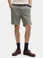 Jack & Jones Szorty materiałowe Ace Vance 12293005 Zielony ciemny Relaxed Fit. Zielone szorty Jack & Jones, m, bez wzorów, z bawełny. Za 169.99 zł.