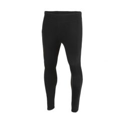 Castellar M Termiczne legginsy z kieszeniami bocznymi i regulowanym ściągaczem d. Czarne legginsy długie sportowe Izas, m, bez wzorów, na fitness i siłownię. Za 269.52 zł.