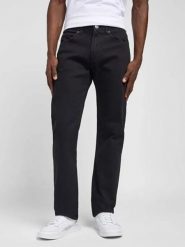 Lee Dżinsy - Slim fit - w kolorze czarnym rozmiar: W38/L34. Czarne jeansy Lee, l. Za 148.61 zł.