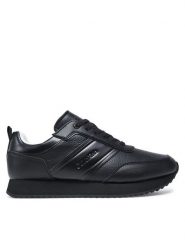 Calvin Klein Sneakersy Low Top Lace Up Logo Lth HM0HM01654 Czarny. Czarne buty sportowe casual CALVIN KLEIN, bez wzorów, ze skóry, bez zapięcia. Za 489.99 zł.
