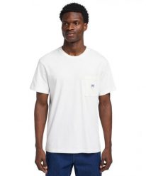 MESKA KOSZULKA LEE WW POCKET TEE ECRU 112342988. T-shirty Lee, m, bez wzorów, bez kołnierzyka, bez ramiączek. Za 79.99 zł.