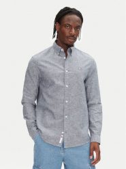Tommy Jeans Koszula DM0DM20875 Granatowy Regular Fit. Niebieskie koszule Tommy Jeans, m, bez wzorów, z bawełny, bez kołnierzyka, bez ramiączek. Za 279.99 zł.
