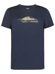 Icepeak Koszulka funkcyjna "Bearden" w kolorze granatowym rozmiar: L. Niebieskie t-shirty sportowe Icepeak, bez wzorów, bez ramiączek, outdoorowe. Za 79.59 zł.