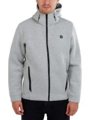 Bluza męska z kapturem Fundango Hamal Tech. Szare bluzy z kapturem Fundango, m, bez wzorów, z materiału, z kapturem. Za 319.90 zł.
