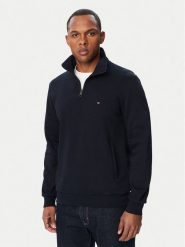 Tommy Hilfiger Bluza Essential MW0MW36510 Granatowy Regular Fit. Niebieskie bluzy Tommy Hilfiger, m, bez wzorów, z bawełny, bez kaptura. Za 529.99 zł.