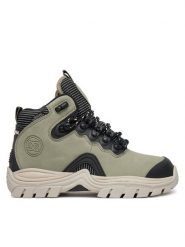 DC Sneakersy Navigator ADYB100021-ARO Szary. Szare buty sportowe casual DC, bez wzorów, ze skóry, bez zapięcia. Za 519.99 zł.