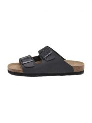 BABUNKERS Family Skórzane klapki w kolorze czarnym rozmiar: 46. Czarne klapki BABUNKERS Family. Za 172.49 zł.